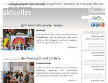 Tablet Screenshot of evangelischtroisdorf.de
